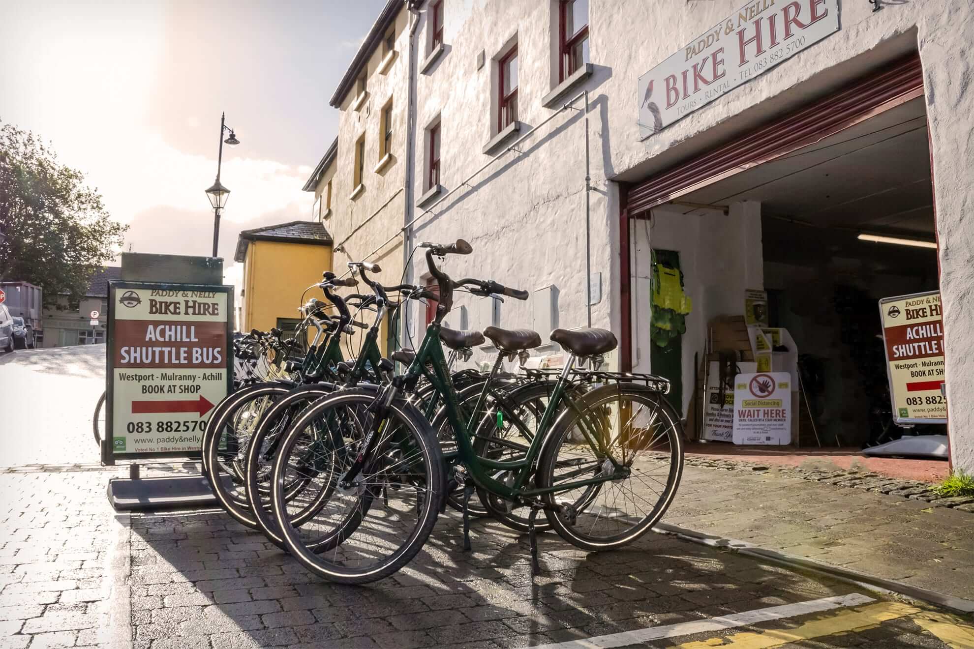 Westport Greenway bike hire